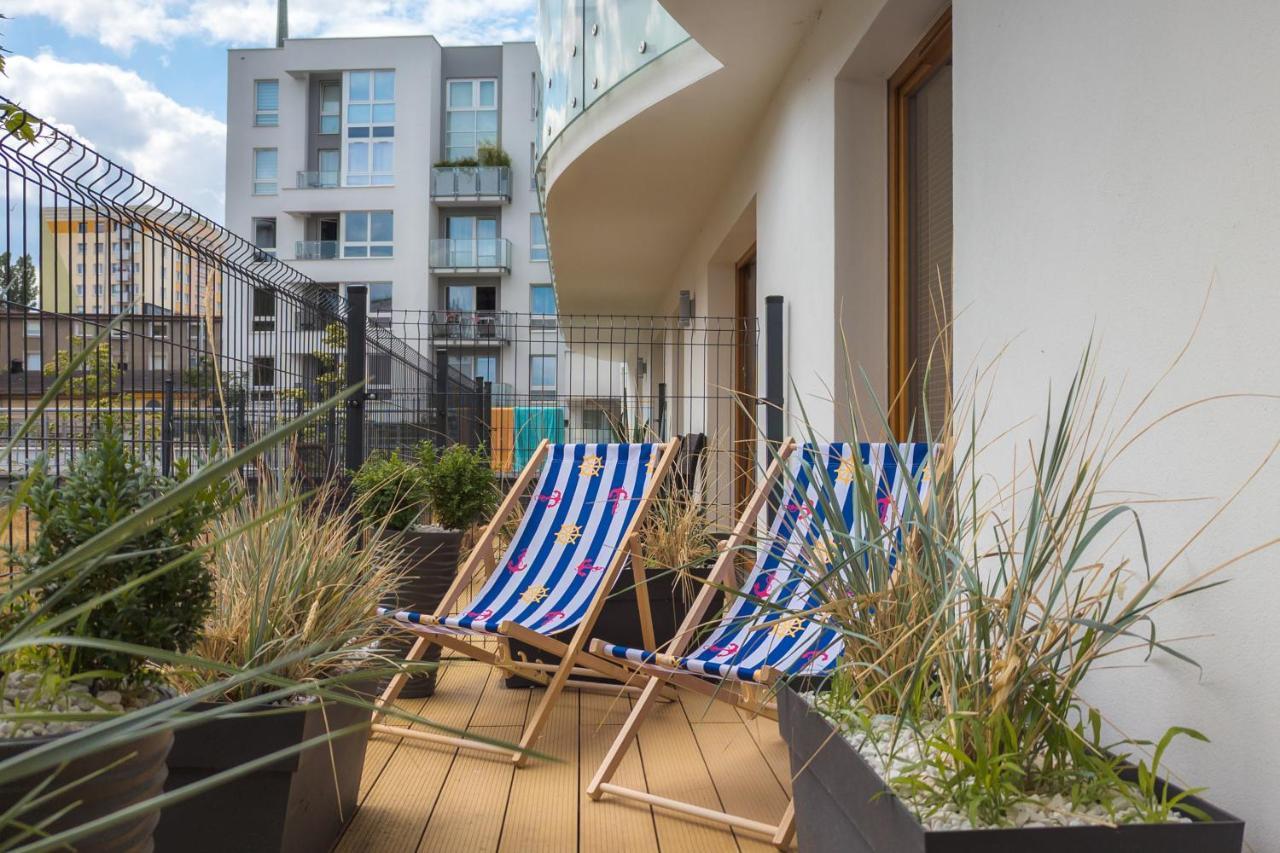 Batorego 7 Apartament With Terrace & Parking Downtown Gdynia By Renters Ngoại thất bức ảnh